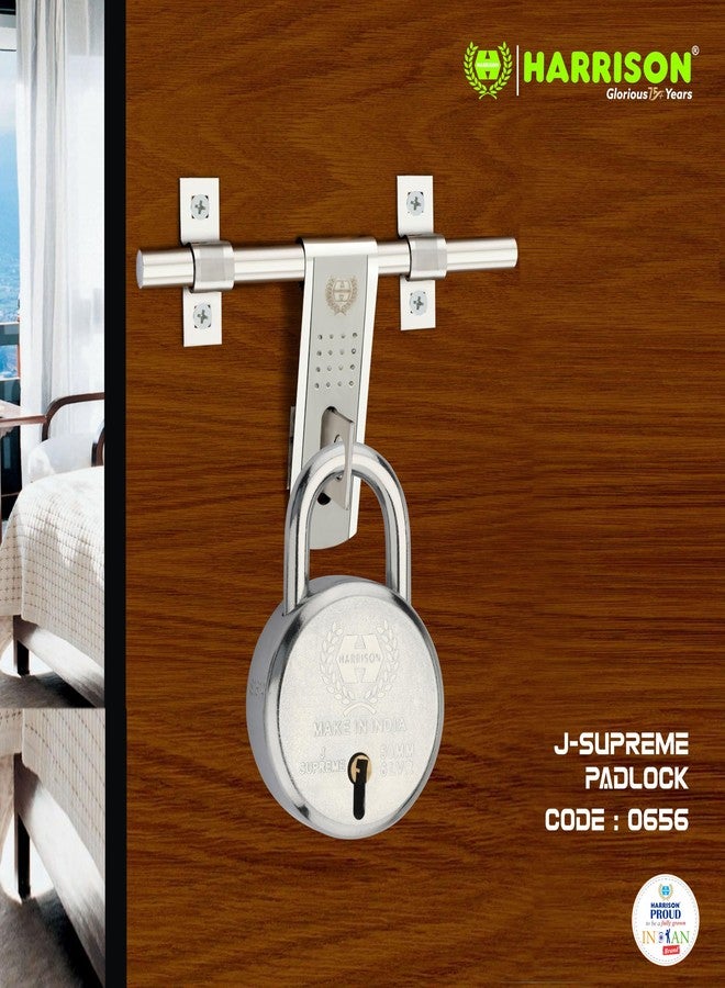 Harrison Padlocks Buy 2 Get 1 Free/ 2 Round Padlock 50mm 0656 with 1 Round Padlock 50mm 0656/padlock, Padlocks, Locks for Home, Locks for Main Door H0091 - Image 4